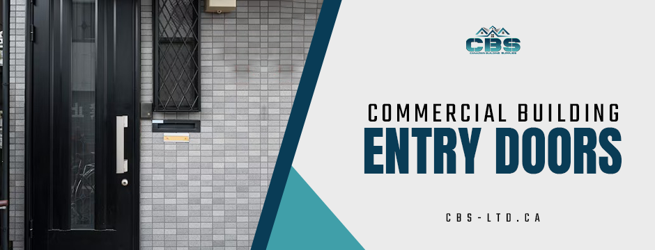 commercial building entry doors