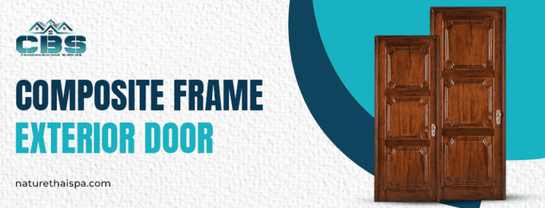 composite frame exterior door