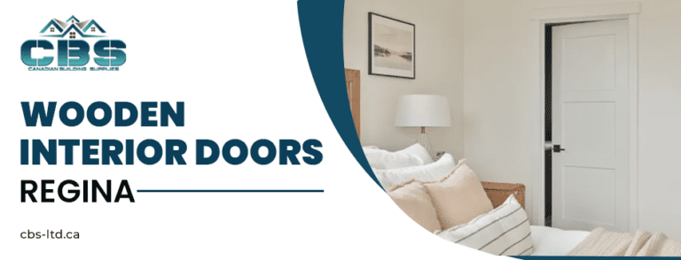 Wooden interior doors regina