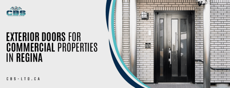 Exterior doors for commercial properties in Regina