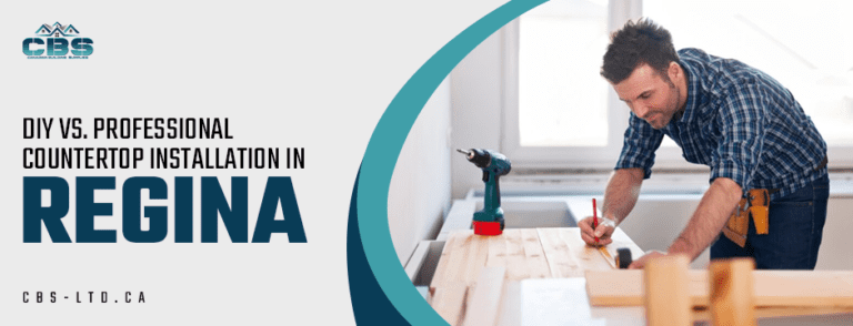 countertop installation in Regina