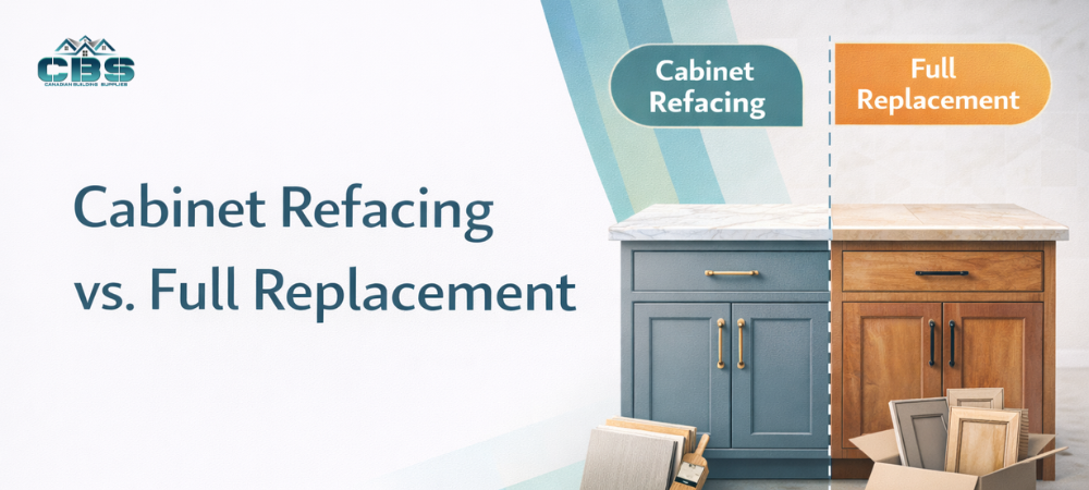 Cabinet Refacing vs. Full Replacement: Which Kitchen Upgrade Saves More?