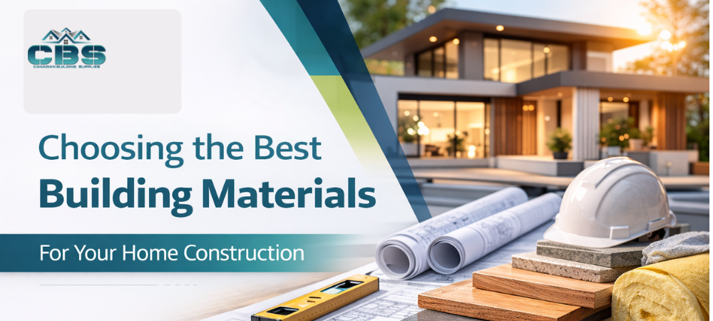 Building Materials Matter in Home Construction