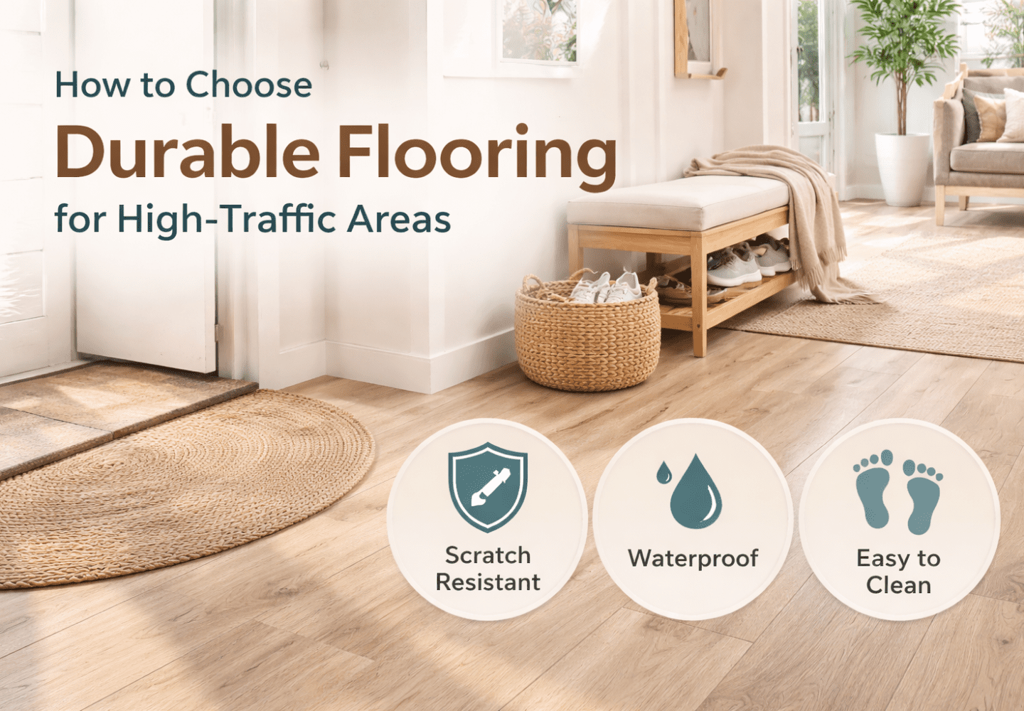 Choose Durable Flooring for High-Traffic Areas