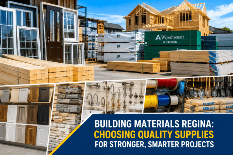 building materials regina